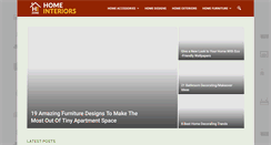 Desktop Screenshot of homeinteriorszone.com